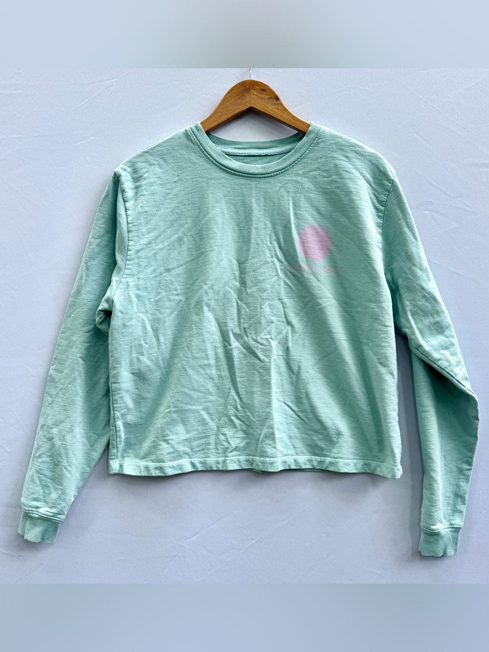 Outdoor Voices Mint Circle Logo
Boxy Fit Heavy T-Shirt - Size-Medium